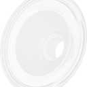 Momcozy Original S9 Pro/S12 Pro Replacement Accessories, Only Compatible with Momcozy S9 Pro/S12 Pro Breast Pump NOT for S9/S12(24mm Single-Sealed Flange,1 Pack) (Transparent)