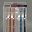 Extra Soft Manual Toothbrush Pack, 6 Count, Deep Cleaning Flossing Toothbrushes for Sensitive Teeth & Receding Gums, Tapered Bristles for Adults & Elders, Help Plaque Removal, Assorted Colors