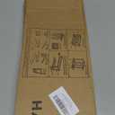 D-werack Coffee Station Organizer, Bamboo Mug Holder Countertop, Kitchen Counter Shelf for Tea Coffee Bar Accessories, Matcha Stand, Cup Display, Condiment Storage Rack, 2 Tier, White