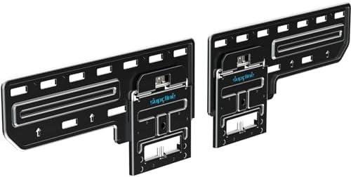 Supcline Ultra Slim TV Wall Mount - 42 to 100 inch Flat & Frame TV, Low Profile 0.31' Micro Gap, Holds up to 176 lbs, Blends in Any Interior
