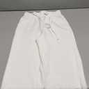 Girls Sweatpants Athletic Joggers with Drawstring Waist and Pockets, Great for Teen Girls (Size: 7-14 Years) (White)