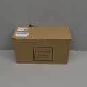 Eywamage Clear Glass Flameless Candles with Remote Timer, Flickering Battery LED Pillar Candles Set of 3