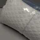Derila King Size Neck Pillow for Sleeping, Ergonomic & Cervical Pillow for Neck Support & Relief, Memory Foam Side Sleeper Pillows, Bed Contour Pillows for Back, Stomach Sleepers 23.6" x 13.4" x 4.3"