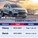 Air Intake Hose Compatible with 2013-2021 Buick Encore 2015-2021 Chevy Trax Replaces# 95135922 Air Filter Hose