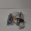 QPAU Inflatable Toddler Travel Bed with Tent  Lightweight Blow Up Kids Air Mattress with Hand Pump  Indoor & Outdoor Portable Sleeping Solution for Camping, Travel, Home, Grandmas  Ages 3+ (A-Khaki Gray)