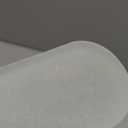 GLADZY Czech Glass Foot File Callus Remover – Double Sided Etched, Different Grit Coarse & Fine Surfaces for Hard Skin & Cracked Heels, Professional Pedicure Tool, Washable Reusable, Made in EU