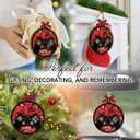 2 x Hobby Christmas Ornaments 2025  Wooden Funny Ornament for Christmas Tree, Unique for Men and Teenage Boys, Festive Hanging Decor for Holiday Celebrations