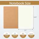 zmybcpack 50 Pack Graph Paper Notebook Journal Notebook Square Grid Paper Notebook for Travelers, Students, Office - Subject Notebooks - A5 Size, 8.26”x5.5”, 64 Square Grid Pages/32 Sheets