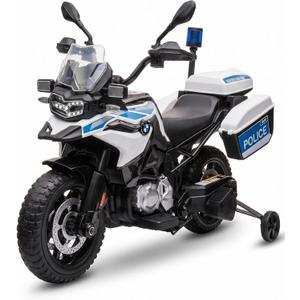 GARVEE Licensed BMW Police Motorcycle for Kids, 12V Electric Ride On Toy for Boys Girls Age 3-8, Battery Powered Motorbike w/LED Siren Lights, Music, 3 Speeds, Safety Training Wheels