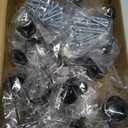 Ravinte 30 Pack 1-1/4 inch Kitchen/ Dresser/ Drawer Oil-Rubbed Bronze Pulls, Door Handles Knobs