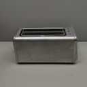 Toaster 4 Slice Long Slot for Bagels & Artisan Bread, Digital Smart Touch Screen with Memory Function & Single-Slice Modes | 6 Toast Settings & 5 Bread Types | Defrost & Reheat | Stainless Steel