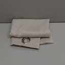 NICETOWN Natural Blackout Living Room Curtain - Grommet Window Treatment Thermal Insulated Solid Room Darkening Drapes Sound Dampening for Bedroom, 1 Panel, W52 x L63