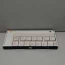 nuphy Node100 Wireless Mechanical Keyboard, Hot Swappable Custom Low Profile Keyboard, 103 Keys Computer Gaming Keyboards, Supports Touch Gestures, PBT Keycaps, RGB Backlit, Bluetooth/2.4GHz/USB-C (White)