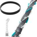 Brush Roll and Vacuum Belt for Bissell 2191, 2191U, 2191X, 1700, 17003 PowerForce Helix (Turbo) Upright Vacuum Series, Replace Parts 2038072