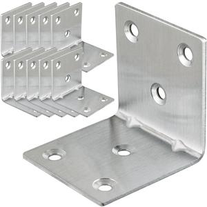 20PCS L Brackets Corner Bracket 2"x2"x2", Heavy Duty Corner Brace for Wood, Right Angle Brackets, 50MM 2Inch Wide 90 Degree Bracket for Wooden Frame Furniture Shelves Chairs