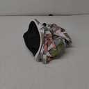 LVTXIII Outdoor/Indoor Inflatable Footrest Stool, All Weather Patio Round Ottoman, Portable Fluffy Pouf for Patio Garden, Camping or Home Decoration, 21x21x9, Clemens Noir Pink