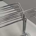 Foldable Chafing Wire Rack Buffet Stand - 24 Pack Full Size Racks For Dish Serving Trays Food Warmer Catering Supplies