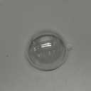 Super Z Outlet Clear Plastic Acrylic Bath Bomb Mold Shells Molding Balls Kit (80mm, 12 Pack)