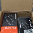 A-Premium Front and Rear Ceramic Disc Brake Pads Set Compatible with Select Honda and Acura Models - Pilot 2009-2015, MDX 2007-2013, ZDX 2010-2013, with Hardware, 8 Pcs