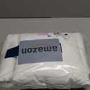 Bedsure 100% Washed Cotton Duvet Cover Oversized King - Natural White Minimalist Cotton Duvet Cover Linen Like - GentleSoft Plain Simple Bedding (Natural White, Oversized King, 120"x98")