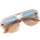 livho Trendy Polarized Square Aviator Sunglasses Women Men Square Eyewear Frame, Retro Sun Glasses for Women Men 2025 Shades