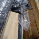 YITAHOME 55" Convertible Sofa Bed, 3-in-1 Sleeper Sofa with Iron Frame Pull-Out Bed, Linen Futon Couch with Reclining Backrest and Side Pocket, Modern Loveseat for Living Room Bedroom Apartment, Black