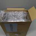 Clear Fridge Organizer, Refrigerator Organizer Bins with Handle, Freezer, Kitchen Cabinet, Pantry Organization, BPA Free Fridge Organizers (12.4 inch 8 Pack)