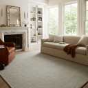 Loloi Chris Loves Julia Polly Collection POL-09 Fog/Wheat 2'-3" x 3'-9" Accent Rug