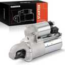 A-Premium Starter Motor Compatible with Kia Sorento 2007-2009, Borrego 2009-2011, 3.3L 3.8L, 12V 1.4KW 8-Teeth Clockwise, Replace# 36100-3C170, 36100-3C170RU