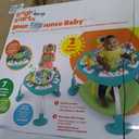 Bright Starts Bounce Bounce Baby 2-in-1 Activity Center Jumper & Table - Playful Pond (Green), 6 Months+