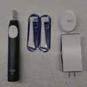 Oral-B iO Series 2 Rechargeable Electric Powered Toothbrush Starter Kit, Forest Green with 2 Brush Heads - Automatic Pressure Sensor to Protect Gums - 3 Modes - 2 Min Timer