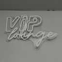 Horseneon VIP Lounge Neon Signs for Wall Decor, VIP Neon Lights Signs for Room Decor, Led Light Up Sign with USB Powered for Bar, Hotel, Cafe, VIP Room, Home Decoration (Pink&White)