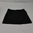 Leopard Cheetah Skirt with Shorts, Sexy Night Club High Waist Elastic Leopard Print Bodycon Mini Skirts for Women (Black), Size: XL