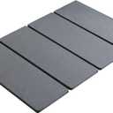 Secure Countertop Drying Mat Pliable Design Rapiddry Friendly Softened Base for Dishes Space Defender (Dark Gray)