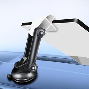Starlink Mini Car Mount for Dashboard, Portable Starlink Mini Mounting Kit, Sticky Suction Base, 180Angle-Adjustable, Stable Suction Cup Mount for Car, SUV, RV, Boat