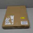 Bamboo Desk Organizer, Desktop Wood Bookshelf File Organizer, Pen Holder and Tissue Holder, 1 Drawer with lock for Office, Home, Need to Install (White)