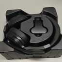 Trucker Bluetooth Headset, Wireless Headsets with Noise Cancelling Microphone, Long Battery Life Bluetooth Headphones with Detachable Earpad/Single+Dual Mode for Office/Driving/Home (Black)