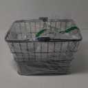 Retrospec Apollo Detachable Front Bike Basket Steel Half-Mesh & Master Lock Bike Lock Cable, Combination Bicycle Lock, Cable Lock for Outdoor Equipment, 8143D