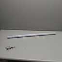 Frosted Glass Window Film Decorative with Reference Cutting Line, Bathroom Window Privacy Film for Glass Windows Cover, Static Cling, Removable, Reusable, Anti-UV, Anti-Glare, 35.4" x 78.7"