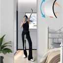 Shatterproof Wall Mirror Full Length for Bedroom, Plexiglass Gym Mirrors For Home, Extra Thick: 0.12 inch, 12 x 12 inch x 4 Pcs, Workout Mirrors Safe for Kids, Over The Door, Long Wall Mounted