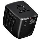 International Travel Adapter Voltage Converter to Step Down 230V to 120V for Hair straighteners, laptops, Cell Phones, Power converters from USA to UK, Europe, Australia Over 200