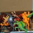 Kimicare Kids Dinosaur Figures Toys, 18 Pcs Plastic Dinosaur Toys for Kids 3-5, STEM Educational Realistic Dinosaurs Figurine Playset for Toddlers, Dino Toy Birthday Gifts Christmas Stocking Stuffers