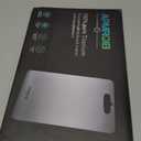 APMRQIB Titanium Cutting Boards for Kitchen, 100% Pure Titanium Cutting Boards Double Sided Non Toxic Cutting Board, Hygiene Durable Dishwasher Safe 10.3”×6.3"