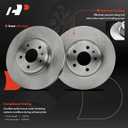 A-Premium 12.35 inch (313.8mm) Front Vented Disc Brake Rotors Compatible with Audi Models - A4 2017-2020, A4 Quattro 2017-2023, A5 2013-2014, A5 Quattro 2013-2019, A5 Sportback 2018-2023, 2-PC Set