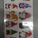 110 PCS Gnome Christmas Temporary Tattoos Themed Birthday Party Decorations Favors Supplies Decor Gnomes Garden Colorful Xmas Winter Tattoo Stickers Gifts For Game Boys Girls Classroom School Prizes