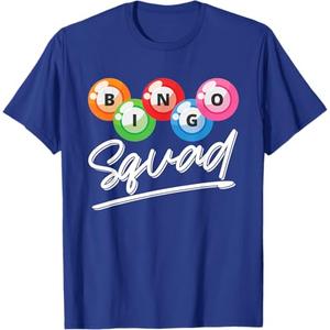 Bingo Player Bingo Squad Gambler Lottery Bingo T-Shirt M