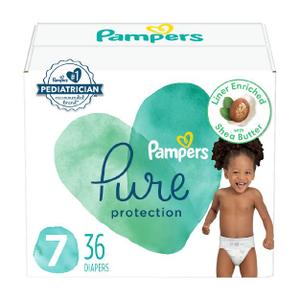 Pampers Pure Protection Diapers Size 7