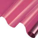 Daytime Privacy Window Film Sun Blocking Blackout Window Film Anti UV Heat Control Window Tint for Home Office Static Cling Vinyl 19.68'' x 118'', Rose Red