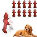 Dog Pee Pad Trainer, 10 Pcs Fire Hydrant Potty Training Aid for Small Breeds, Reusable Potty Training Tool, Indoor Pee Post for Easy Cleanup on Pee Pads