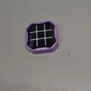 3 in 1 Electronic Tic Tac Toe Game, Handheld Digital Tic Tac Toe Bolt Game with Silent Mode, Portable Learing Toy Gift for Kids & Adults, Purple(One Pack) (Battery-Powered)